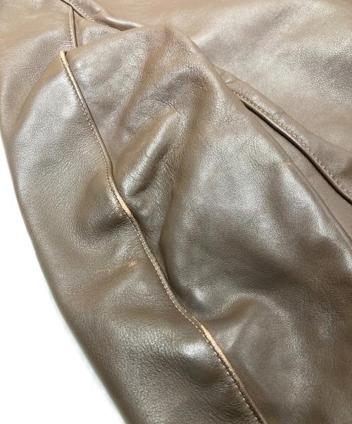 VANSON（バンソン）VANSON (バンソン) A-2フライトジャケット ブラウン サイズ:38の古着・服飾アイテム