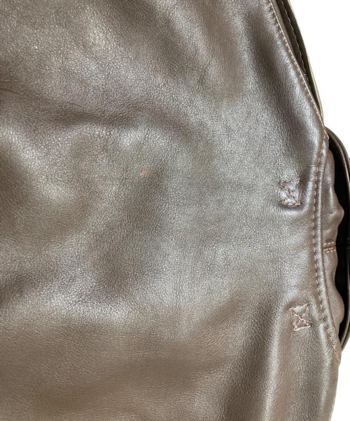 VANSON（バンソン）VANSON (バンソン) A-2フライトジャケット ブラウン サイズ:38の古着・服飾アイテム