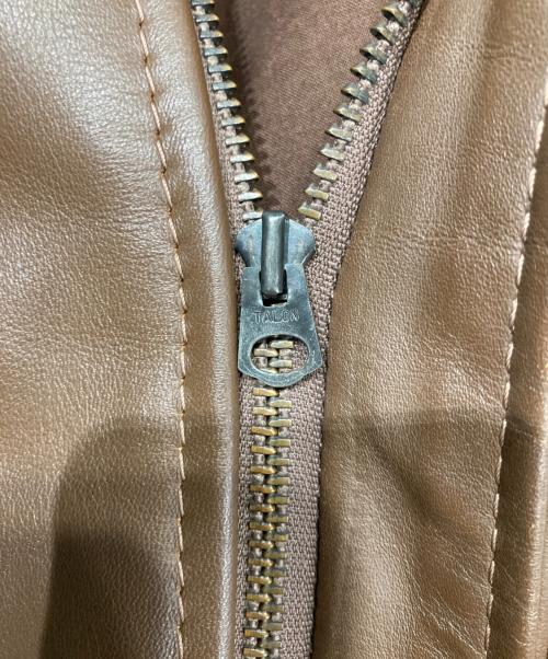 VANSON（バンソン）VANSON (バンソン) A-2フライトジャケット ブラウン サイズ:38の古着・服飾アイテム