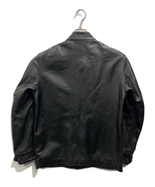 舶来堂（ハクライドウ）舶来堂 (ハクライドウ) レザーフィールドコート ブラック サイズ:Sの古着・服飾アイテム