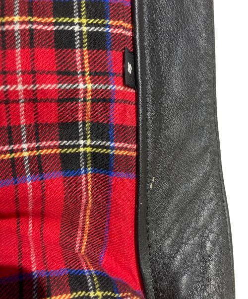 舶来堂（ハクライドウ）舶来堂 (ハクライドウ) レザーフィールドコート ブラック サイズ:Sの古着・服飾アイテム