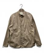 ZARA×STUDIO NICHOLSONザラ×スタジオ ニコルソン）の古着「長袖シャツ」｜ベージュ
