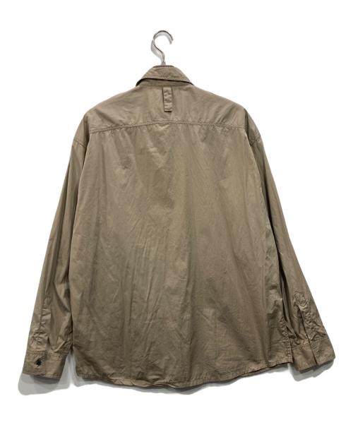 ZARA（ザラ）ZARA (ザラ) STUDIO NICHOLSON (スタジオ ニコルソン) 長袖シャツ ベージュ サイズ:XLの古着・服飾アイテム