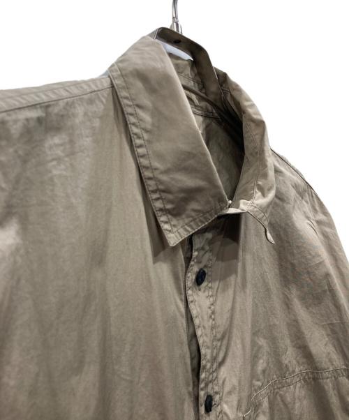 ZARA（ザラ）ZARA (ザラ) STUDIO NICHOLSON (スタジオ ニコルソン) 長袖シャツ ベージュ サイズ:XLの古着・服飾アイテム