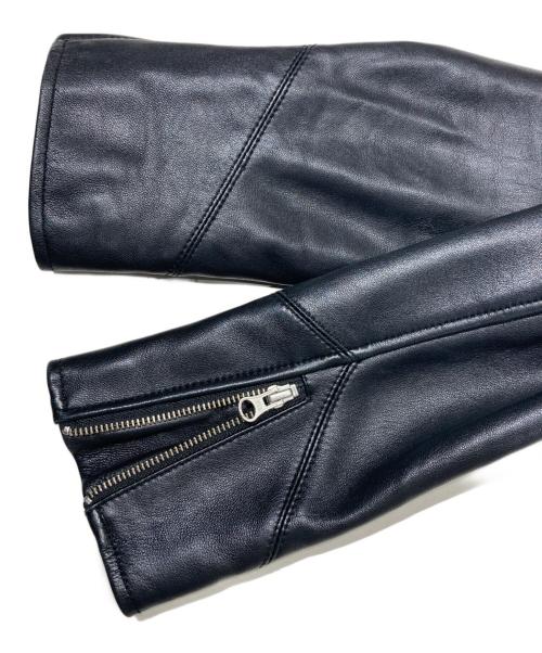 COCODEAL（ココディール）COCODEAL (ココディール) ダブルライダースジャケット ブラック サイズ:2の古着・服飾アイテム