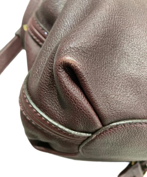 Chloe（クロエ）Chloe (クロエ) 2WAYショルダーバッグ パープルの古着・服飾アイテム