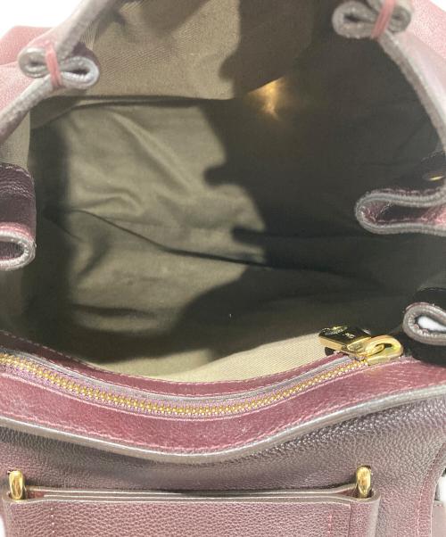 Chloe（クロエ）Chloe (クロエ) 2WAYショルダーバッグ パープルの古着・服飾アイテム