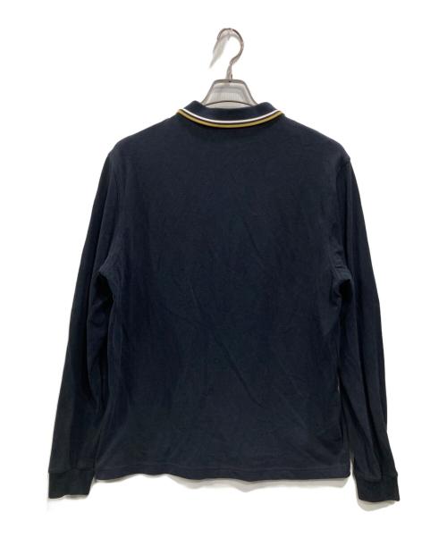 FRED PERRY（フレッドペリー）FRED PERRY (フレッドペリー) 長袖ポロシャツ ネイビー サイズ:Lの古着・服飾アイテム