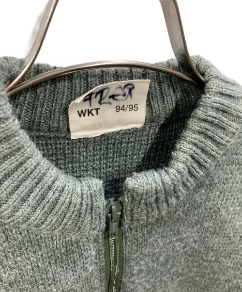 SWISS ARMY（スイスアーミー）SWISS ARMY (スイスアーミー) M-74ハーフジップニット グレー サイズ:52の古着・服飾アイテム