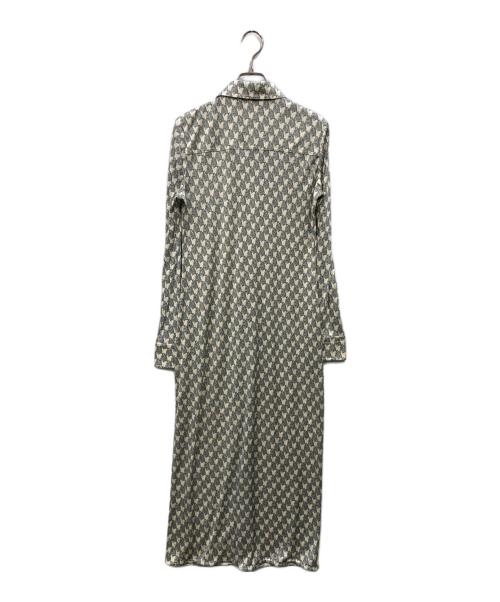 TORY BURCH（トリーバーチ）TORY BURCH (トリーバーチ) 総柄ワンピース アイボリー サイズ:4の古着・服飾アイテム