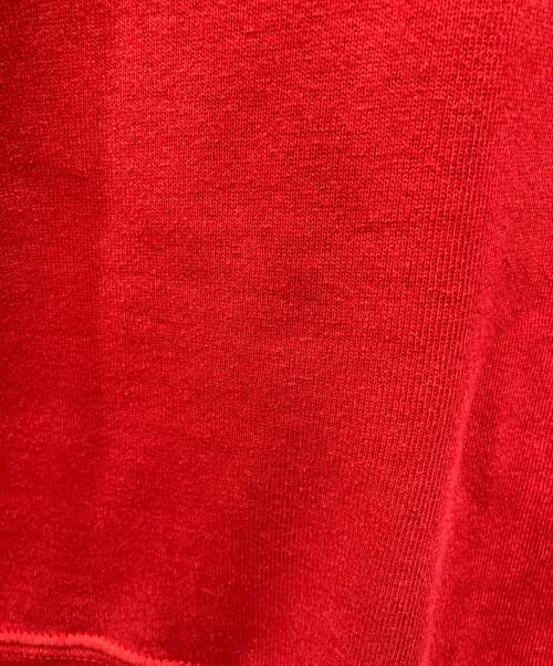 RUSSELL ATHLETIC（ラッセルアスレチック）RUSSELL ATHLETIC (ラッセルアスレチック) 前V クルーネックスウェット レッド サイズ:Lの古着・服飾アイテム