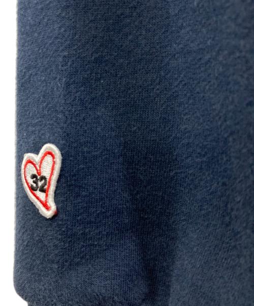 sy32 by sweet years（エスワイサーティトゥバイスィートイヤーズ）sy32 by sweet years (エスワイサーティトゥバイスィートイヤーズ) ロゴクルーネックスウェット ネイビー サイズ:Lの古着・服飾アイテム