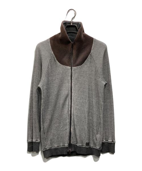 DIESEL（ディーゼル）DIESEL (ディーゼル) ジップアップスウェット グレー サイズ:Ｓの古着・服飾アイテム