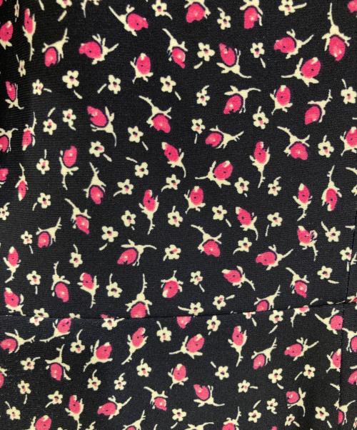 LAUREN RALPH LAUREN（ローレンラルフローレン）LAUREN RALPH LAUREN (ローレンラルフローレン) 半袖ワンピース ネイビー×ピンク サイズ:4の古着・服飾アイテム