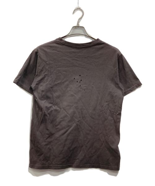 NUMBER (N)INE（ナンバーナイン）NUMBER (N)INE (ナンバーナイン) ダメージ加工Tシャツ チャコールグレー サイズ:3の古着・服飾アイテム