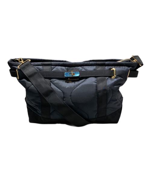 SITA PARANTICA（シータパランティカ）sita parantica (シータパランティカ) キルティングメッセンジャーバッグ ブラックの古着・服飾アイテム