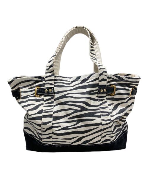 SITA PARANTICA（シータパランティカ）SITA PARANTICA (シータパランティカ) journal standard L'essage (ジャーナルスタンダード レサージュ) 別注 ZEBRA TOTE M ブラック×ホワイトの古着・服飾アイテム