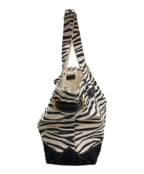 SITA PARANTICA（シータパランティカ）SITA PARANTICA (シータパランティカ) journal standard L'essage (ジャーナルスタンダード レサージュ) 別注 ZEBRA TOTE M ブラック×ホワイトの古着・服飾アイテム