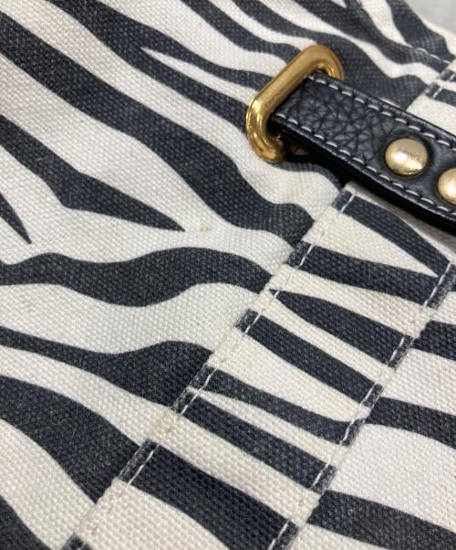 SITA PARANTICA（シータパランティカ）SITA PARANTICA (シータパランティカ) journal standard L'essage (ジャーナルスタンダード レサージュ) 別注 ZEBRA TOTE M ブラック×ホワイトの古着・服飾アイテム