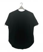 GROUND Yグラウンドワイ）の古着「COTTON JERSEY ROUND HEM JUMBO SHORT SLEEVED T」｜ブラック
