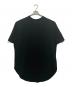 GROUND Y（グラウンドワイ）の古着「COTTON JERSEY ROUND HEM JUMBO SHORT SLEEVED T」｜ブラック