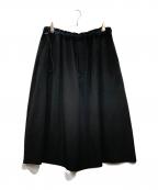 GROUND Yグラウンドワイ）の古着「サークルパンツ」｜ブラック