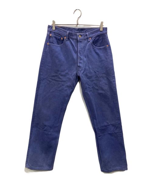 LEVI'S（リーバイス）LEVI'S (リーバイス) 501カラーデニムパンツ パープル サイズ:W33 L34の古着・服飾アイテム