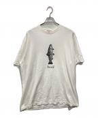 BROOKブルック）の古着「フィッシュプリントTシャツ」｜ホワイト