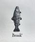中古・古着 BROOK (ブルック) フィッシュプリントTシャツ ホワイト サイズ:なし：6000円