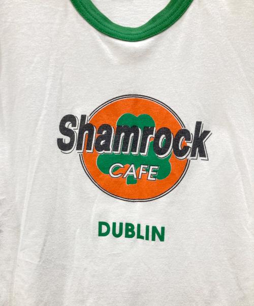 SOFFE（ソフィー）SOFFE (ソフィー) リンガーTシャツ ホワイト サイズ:XLの古着・服飾アイテム