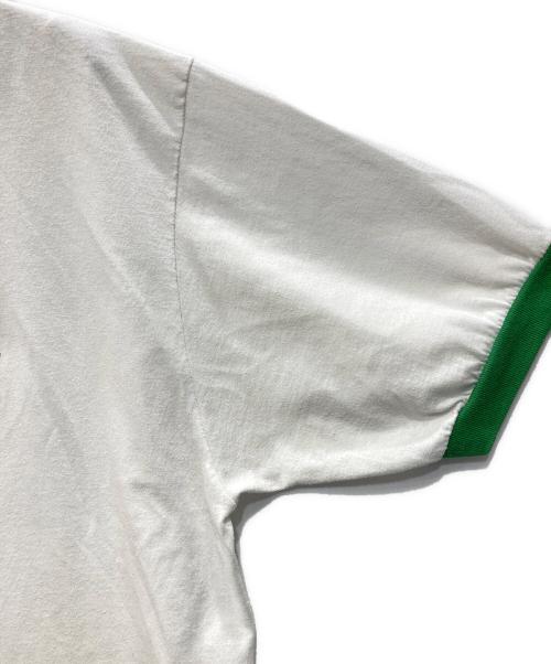 SOFFE（ソフィー）SOFFE (ソフィー) リンガーTシャツ ホワイト サイズ:XLの古着・服飾アイテム