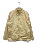 TILTティルト）の古着「TUNES T/C Coach Jacket」｜ベージュ