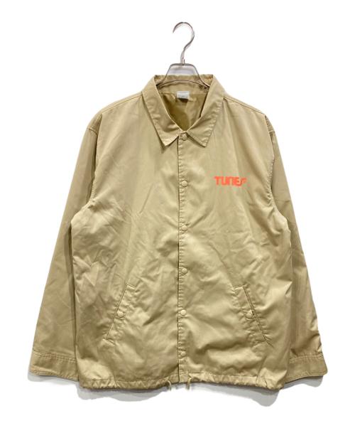 TILT（ティルト）TILT (ティルト) TUNES T/C Coach Jacket ベージュ サイズ:XLの古着・服飾アイテム