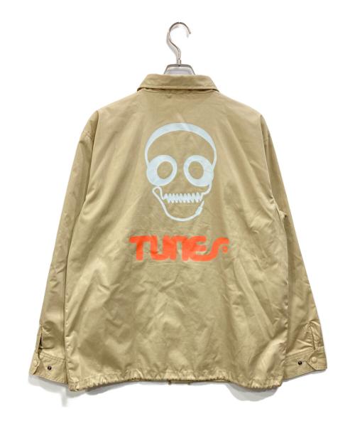 TILT（ティルト）TILT (ティルト) TUNES T/C Coach Jacket ベージュ サイズ:XLの古着・服飾アイテム