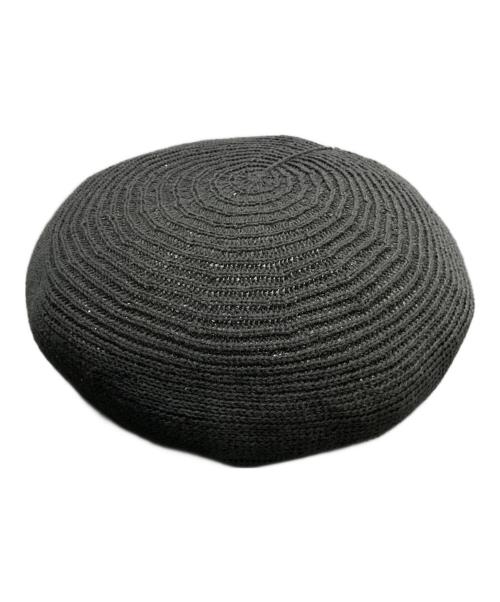 THE H.W.DOG&CO.（エイチダブリュードッグアンドコー）THE H.W.DOG&CO. (エイチダブリュードッグアンドコー) ベレー帽 ブラック 未使用品の古着・服飾アイテム