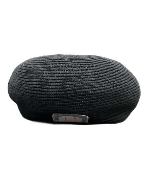 THE H.W.DOG&CO.（エイチダブリュードッグアンドコー）THE H.W.DOG&CO. (エイチダブリュードッグアンドコー) ベレー帽 ブラック 未使用品の古着・服飾アイテム