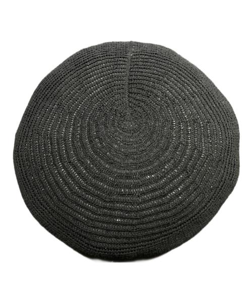 THE H.W.DOG&CO.（エイチダブリュードッグアンドコー）THE H.W.DOG&CO. (エイチダブリュードッグアンドコー) ベレー帽 ブラック 未使用品の古着・服飾アイテム