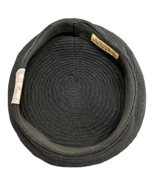 THE H.W.DOG&CO.（エイチダブリュードッグアンドコー）THE H.W.DOG&CO. (エイチダブリュードッグアンドコー) ベレー帽 ブラック 未使用品の古着・服飾アイテム