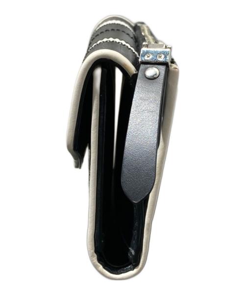 MICHAEL KORS（マイケル・コース）MICHAEL KORS (マイケルコース) 2つ折り財布 ブラックの古着・服飾アイテム