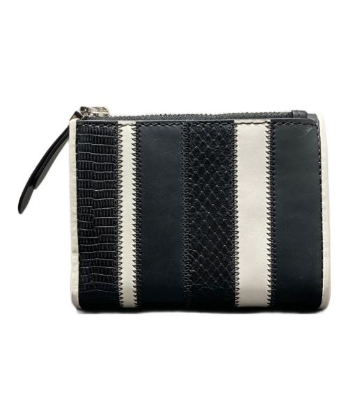 MICHAEL KORS（マイケル・コース）MICHAEL KORS (マイケルコース) 2つ折り財布 ブラックの古着・服飾アイテム