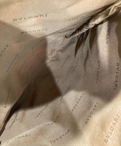 BVLGARI（ブルガリ）BVLGARI (ブルガリ) ハンドバッグ ネイビーの古着・服飾アイテム