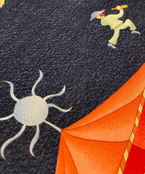 BVLGARI（ブルガリ）BVLGARI (ブルガリ) ハンドバッグ ネイビーの古着・服飾アイテム