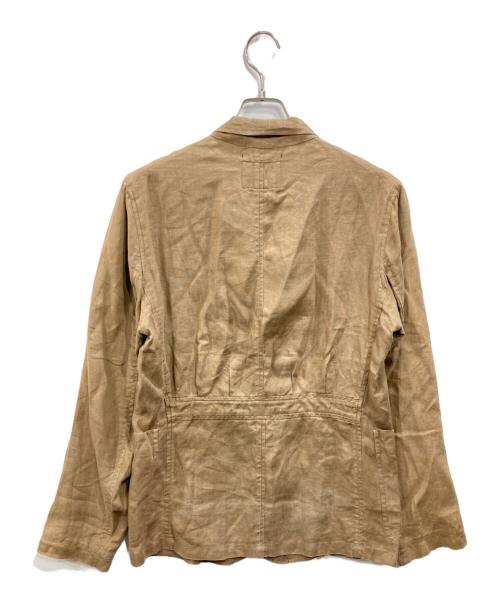 NIGEL CABOURN（ナイジェルケーボン）NIGEL CABOURN (ナイジェルケーボン) リネンジャケット ブラウン サイズ:46の古着・服飾アイテム
