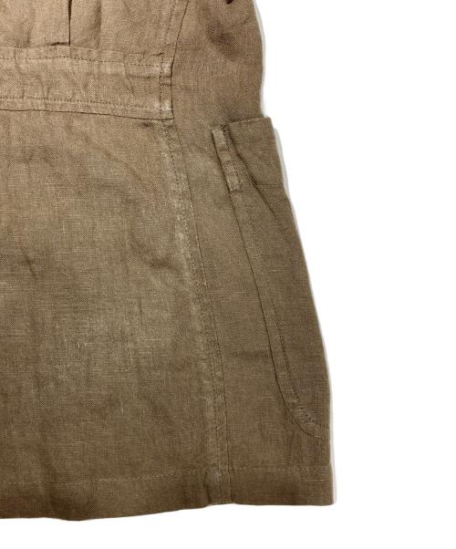 NIGEL CABOURN（ナイジェルケーボン）NIGEL CABOURN (ナイジェルケーボン) リネンジャケット ブラウン サイズ:46の古着・服飾アイテム