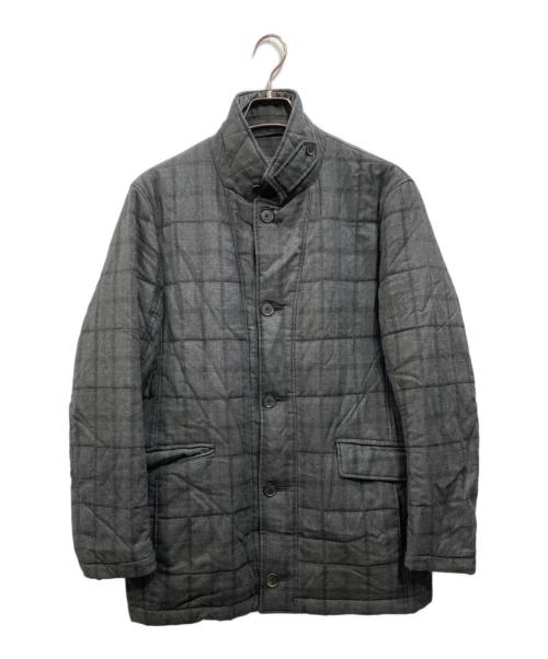 D'URBAN（ダーバン）D'URBAN (ダーバン) 中綿ジャケット グレー サイズ:Mの古着・服飾アイテム