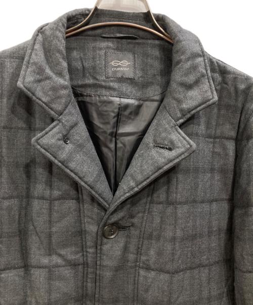 D'URBAN（ダーバン）D'URBAN (ダーバン) 中綿ジャケット グレー サイズ:Mの古着・服飾アイテム