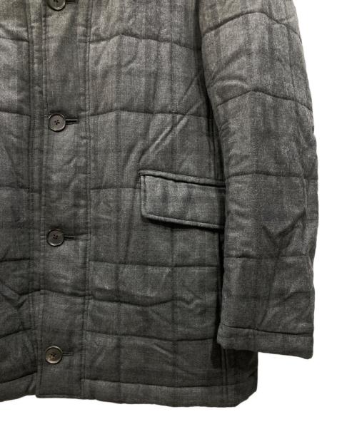 D'URBAN（ダーバン）D'URBAN (ダーバン) 中綿ジャケット グレー サイズ:Mの古着・服飾アイテム