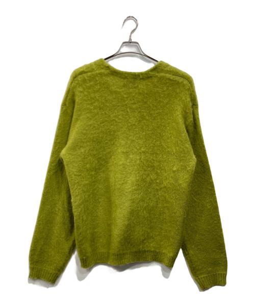 PENNEYS（ペニーズ）penneys (ペニーズ) シャギーニットカーディガン グリーン サイズ:40-42の古着・服飾アイテム