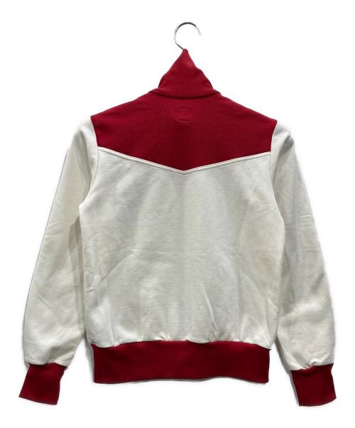 adidas（アディダス）adidas (アディダス) トラックジャケット ホワイト×レッド サイズ:Mの古着・服飾アイテム