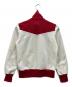 adidas (アディダス) トラックジャケット ホワイト×レッド サイズ:M：6000円